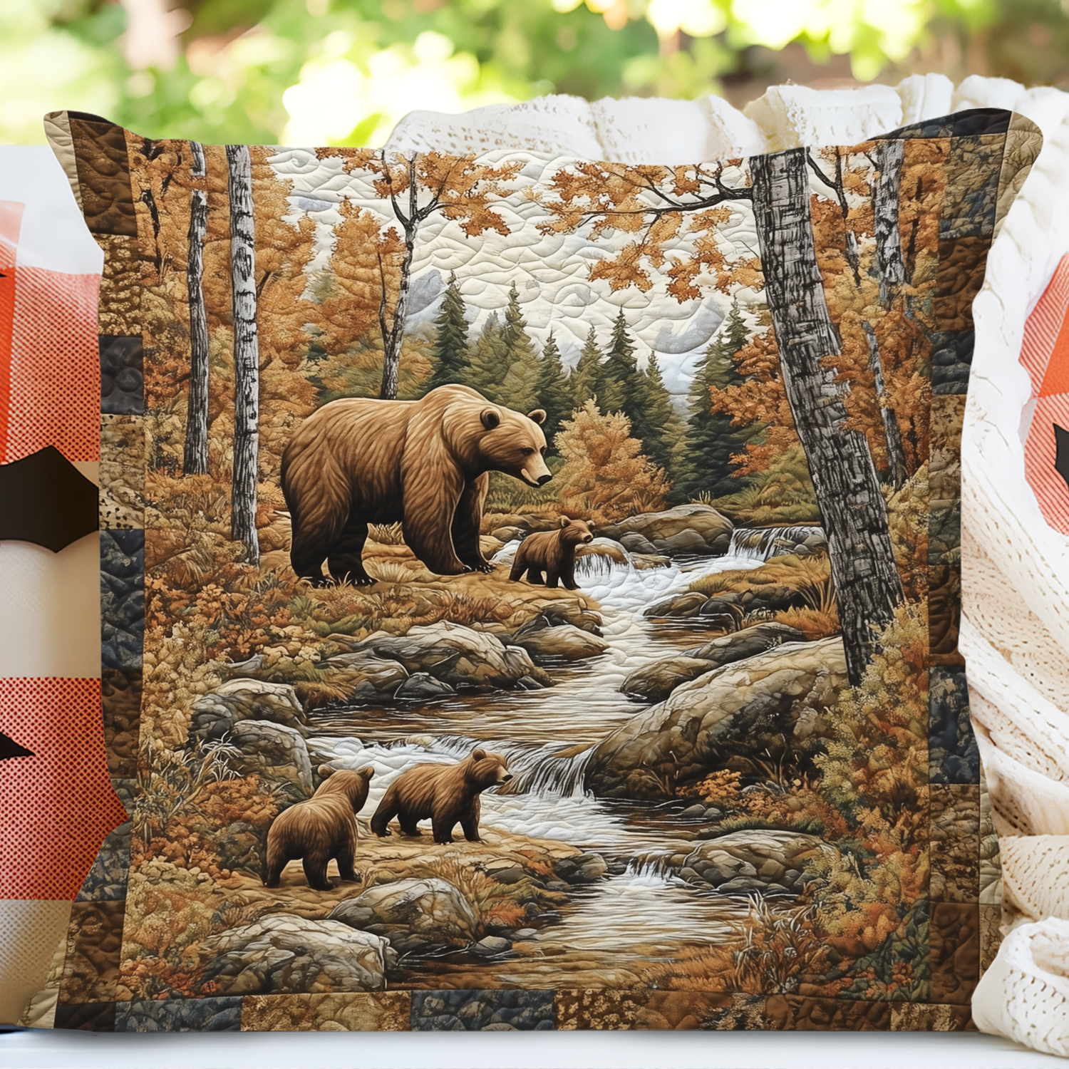 Untamed Wilderness Quilted Pillow Case NCU0DK1188