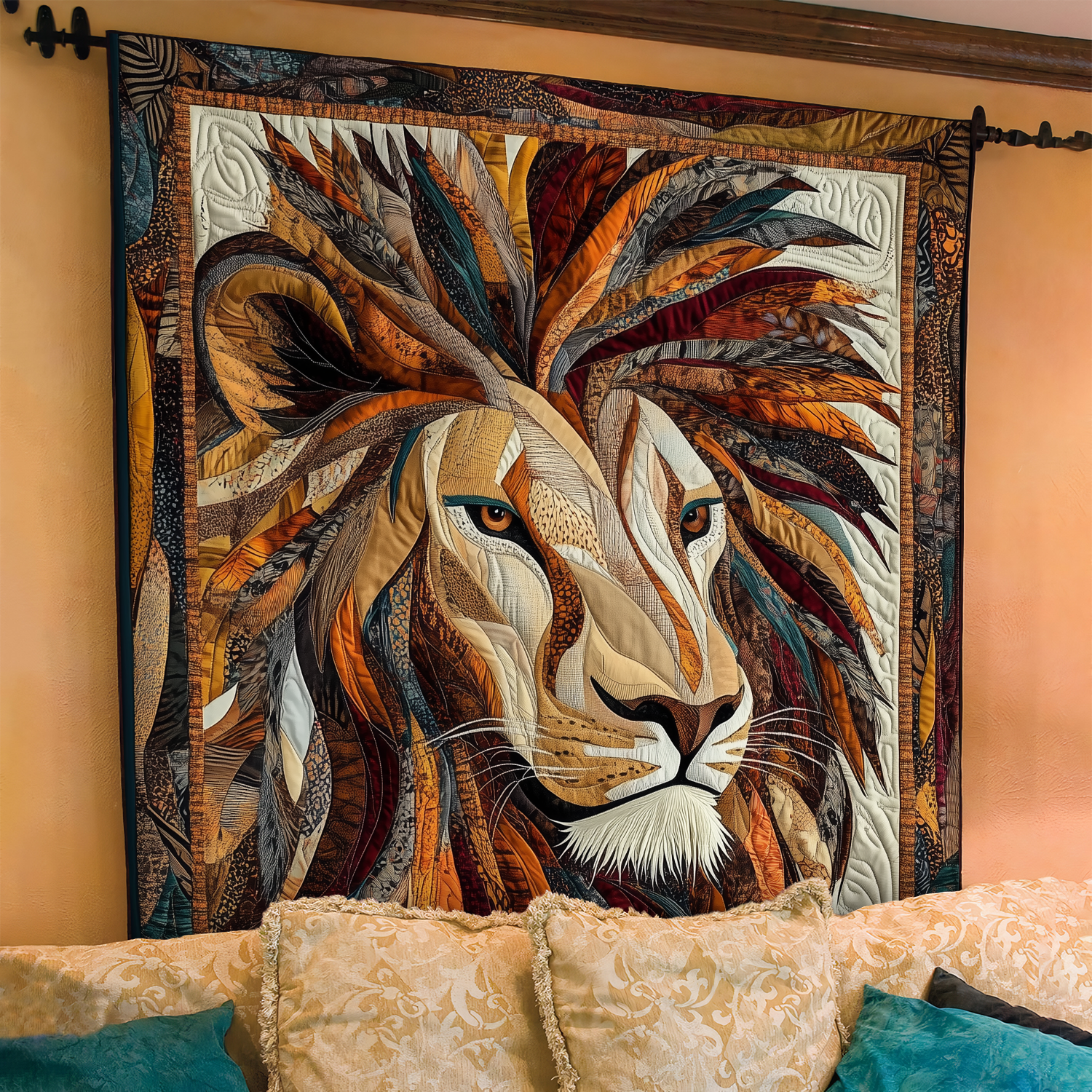 Majestic Mane Quilted Blanket NCU0DK644