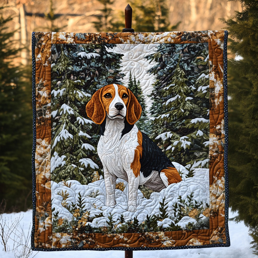 Beagle Forest Wonder Quilted Blanket NCU0PT1600