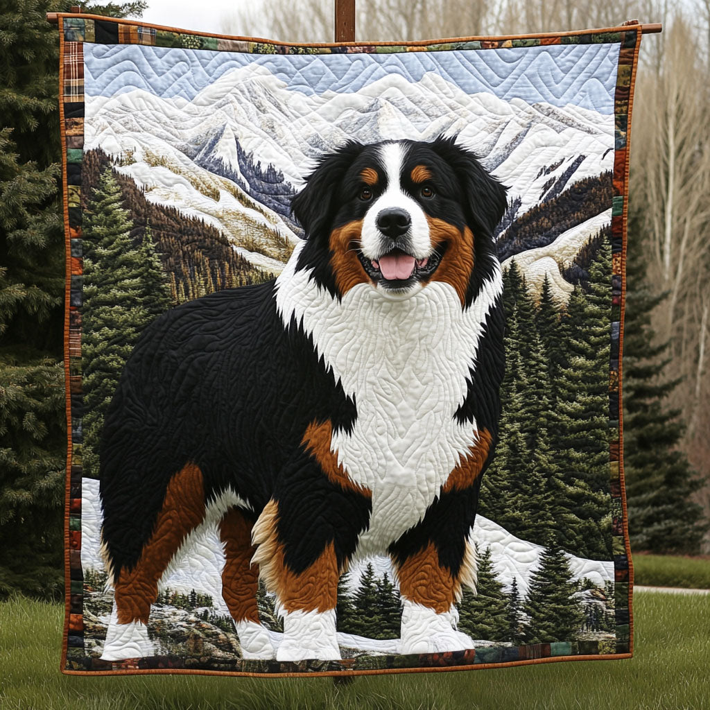 Bernese Journey Quilted Blanket NCU0PT1800