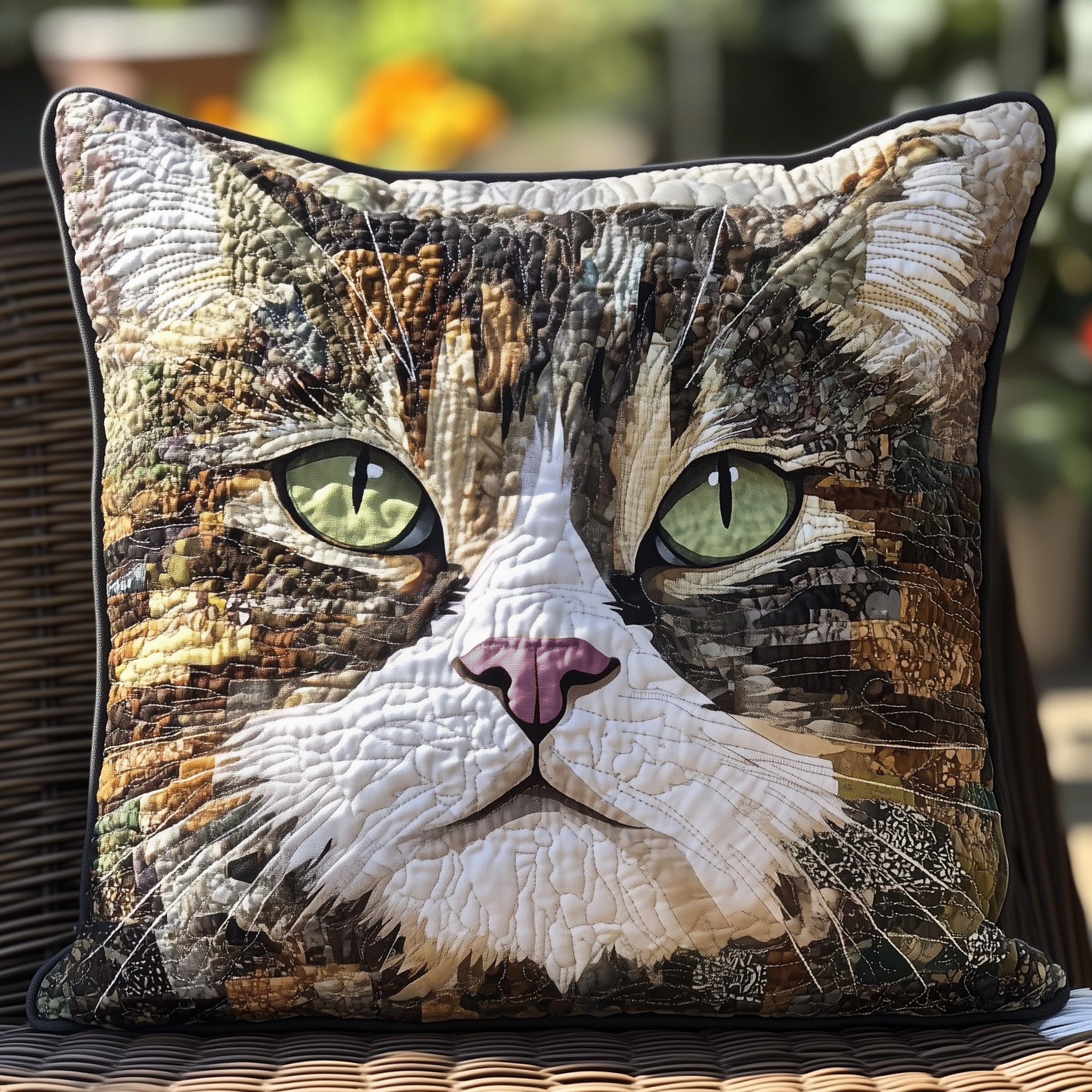 Cat Dream Quilted Pillow Case NCU0PT1795