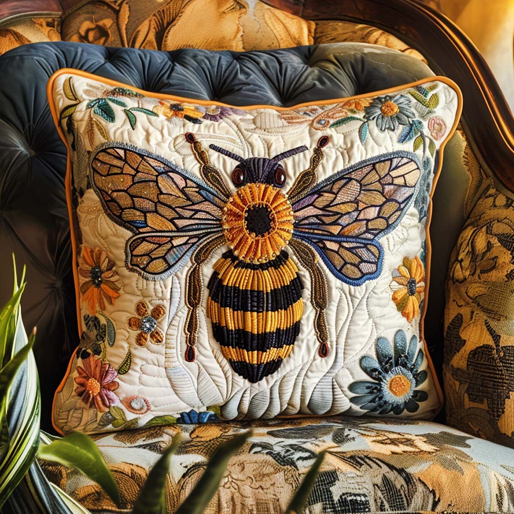 Celestial Bee Quilted Pillow Case NCU0NT013