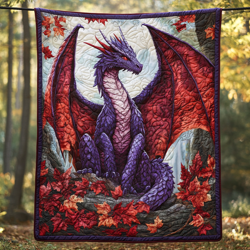 Celestial Wyrm Quilted Blanket NCU0DK483