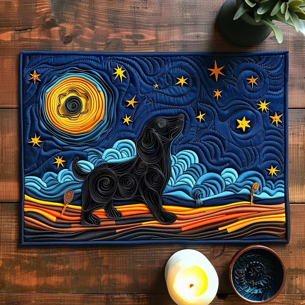 Dashie Stargazer Quilted Place Mat NCU0TH246