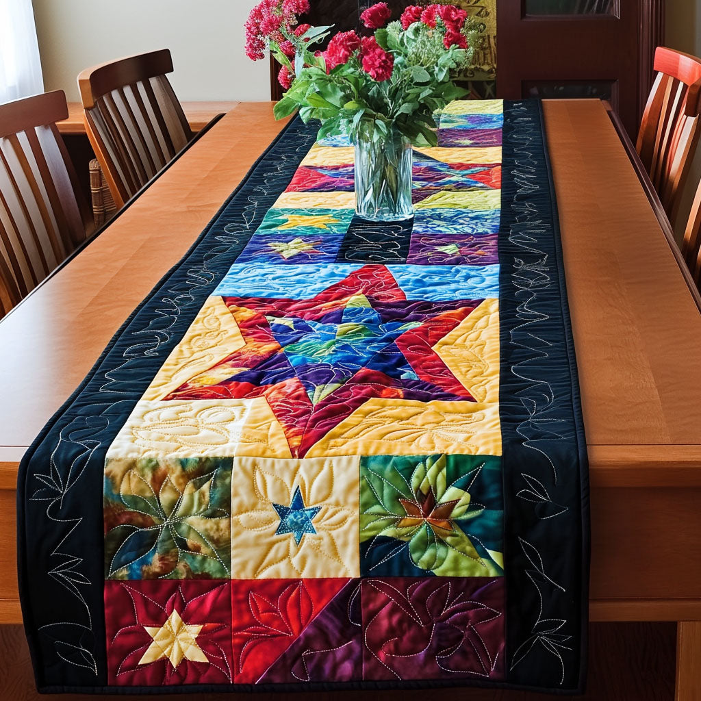 Divine Constellations Quilted Table Runner NCU0PT1767