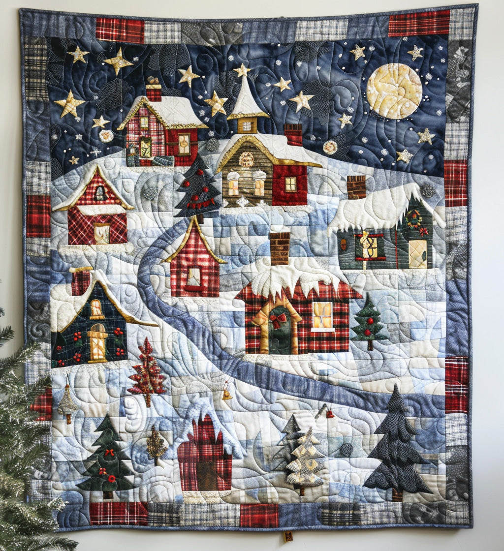 Festive Noel Quilted Blanket NCU0PT332