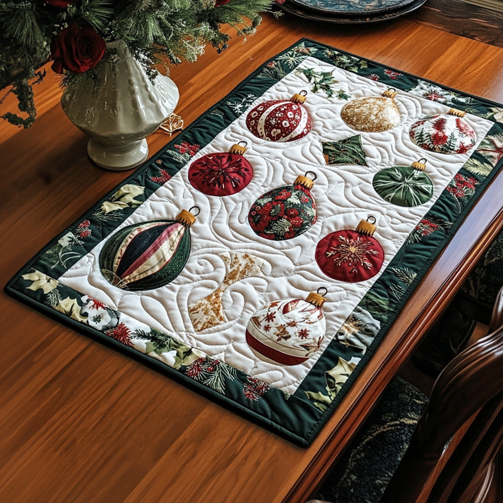 Festive Adornments Quilted Place Mat NCU0PT1452