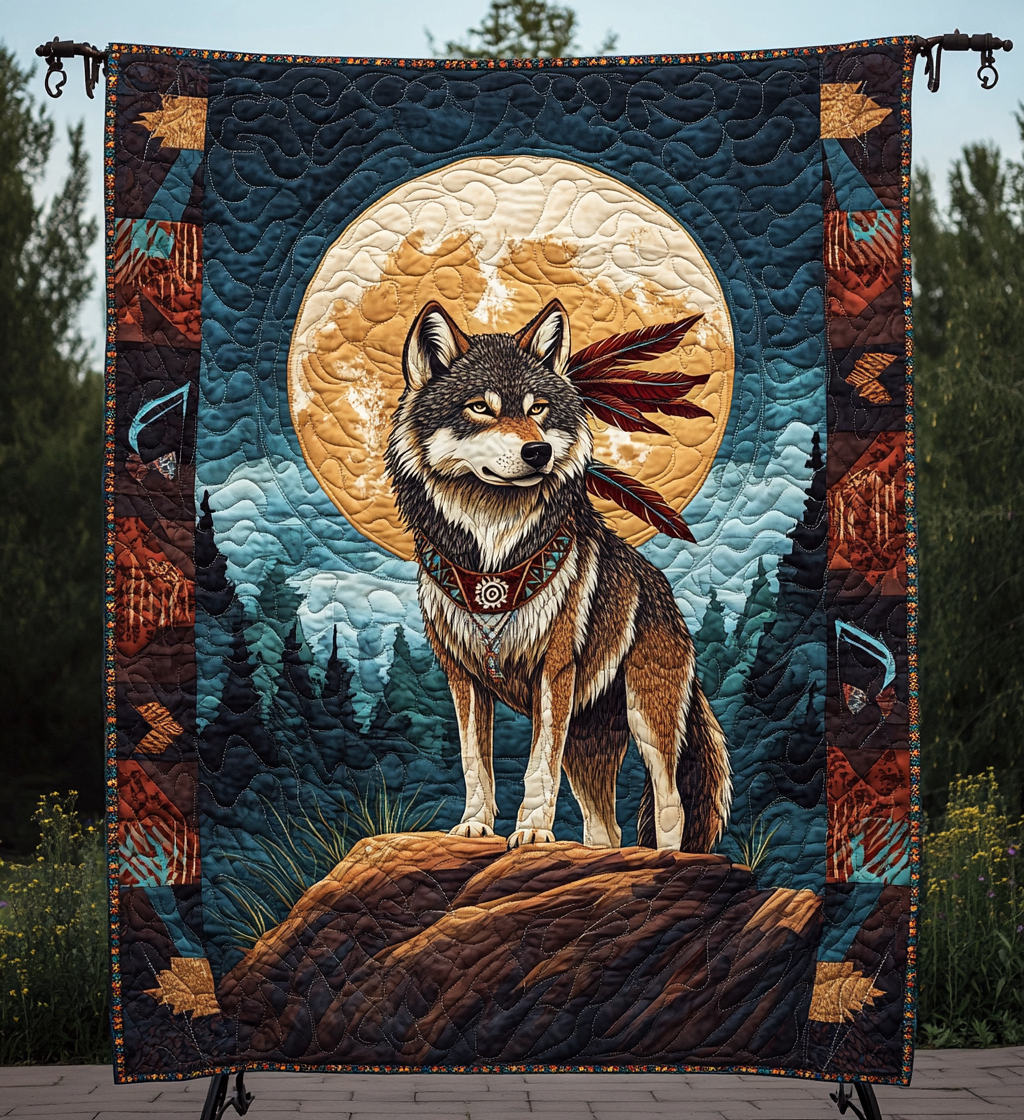 Forest Protector Quilted Blanket NCU0DV883