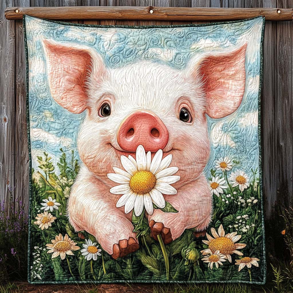 Gentle Snout Quilted Blanket NCU0NT766