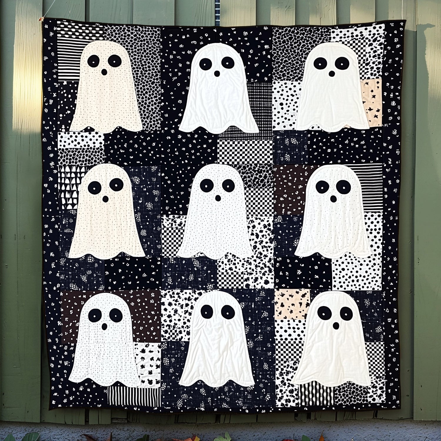 Ghostly Gathering Quilted Blanket NCU0TH1547