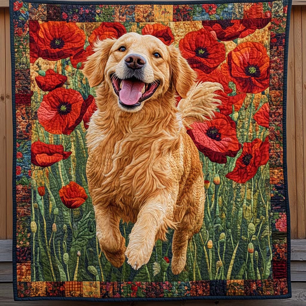 Happy Fetch Quilted Blanket NCU0NT1379