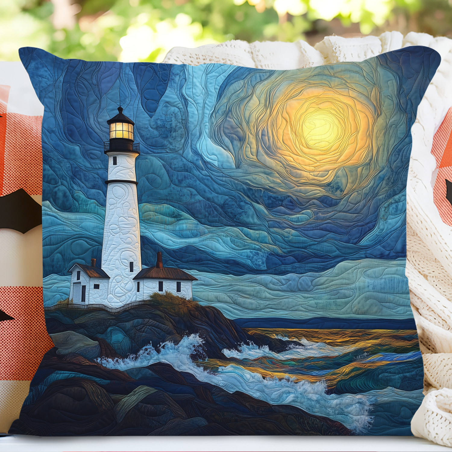 Harbor of Hope Quilted Pillow Case NCU0DK922