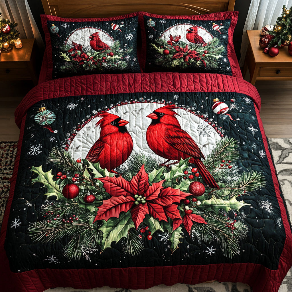 Holiday Haven Quilted Bedding Set NCU0VH046