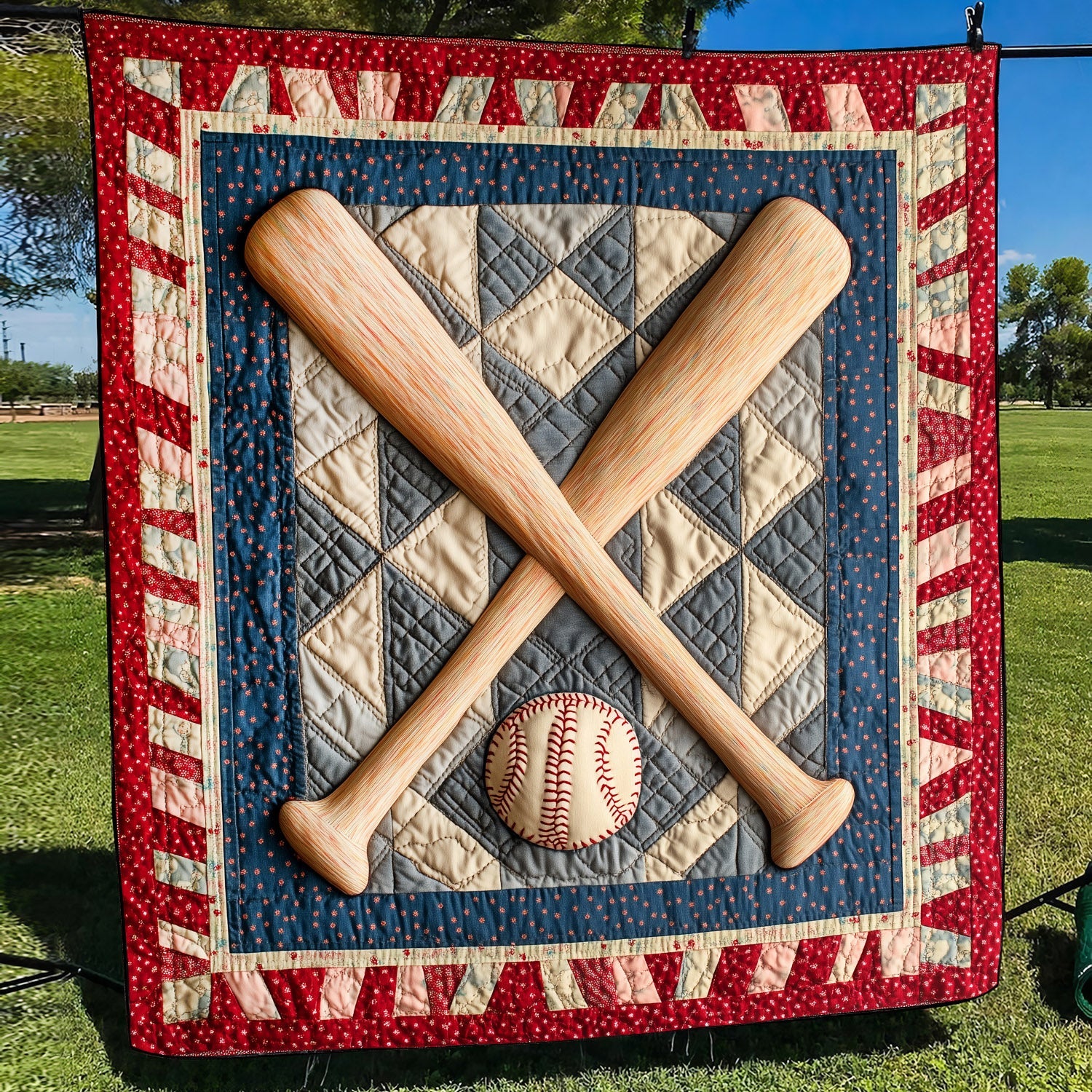 Home Plate Comfort Quilted Blanket NCU0TH1473