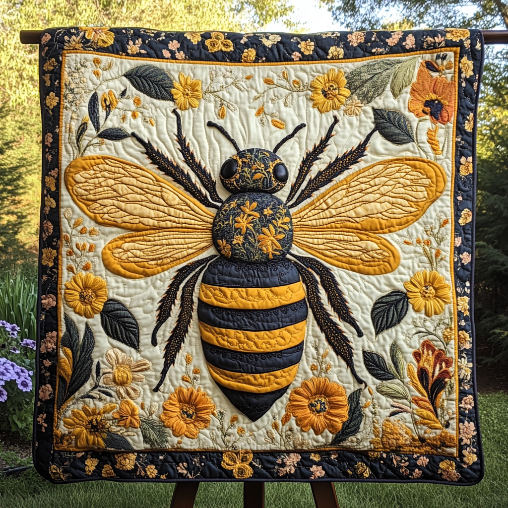 Honeycomb Harmony Quilted Blanket NCU0DK1194