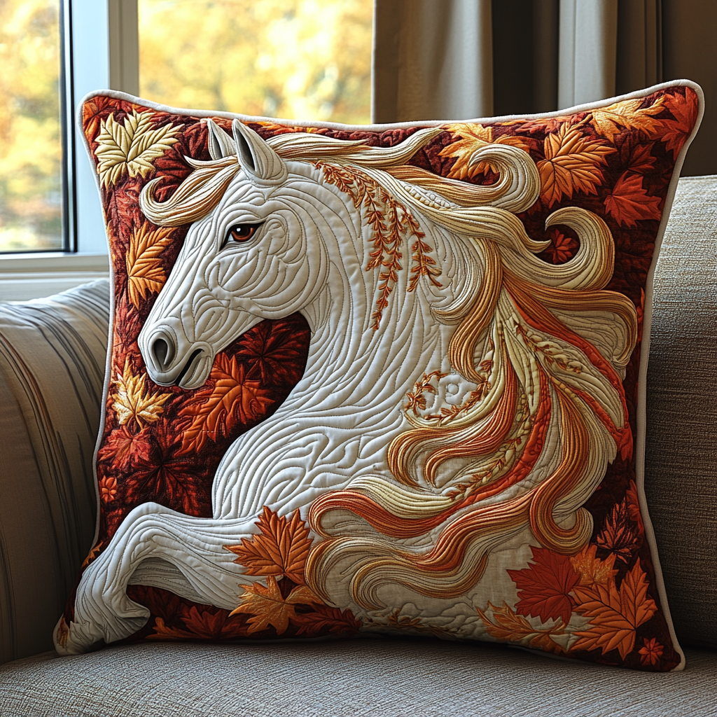 Horse Dream Quilted Pillow Case NCU0DV1560