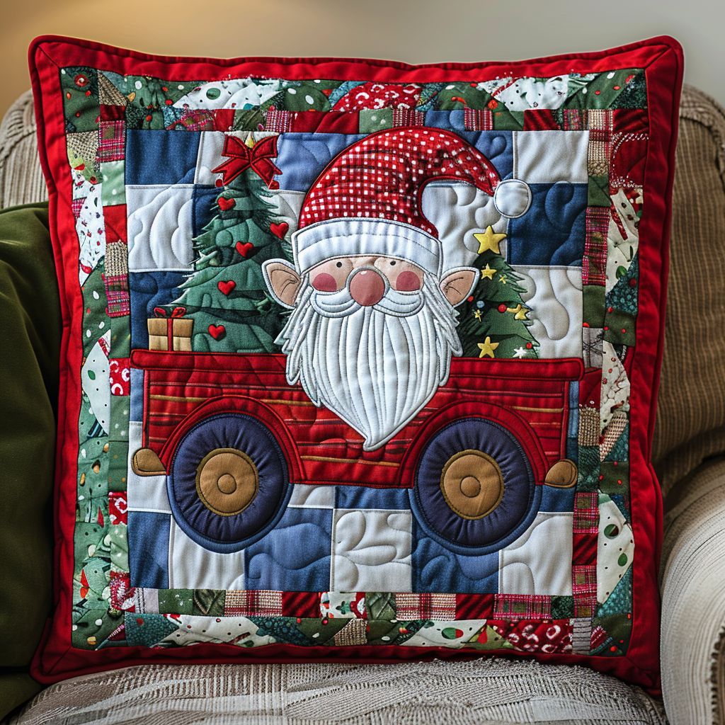 Jolly Gnomes Quilted Pillow Case NCU0TL618