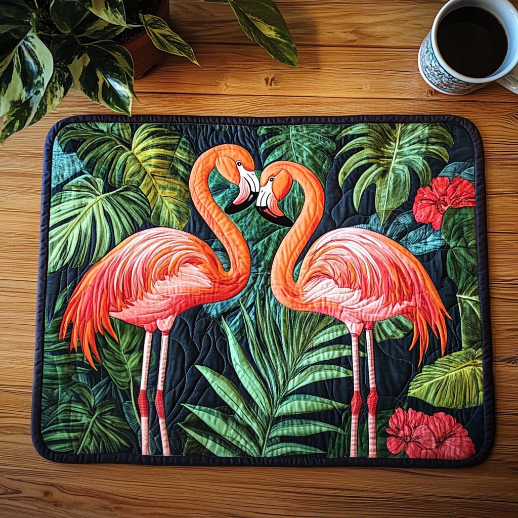 Jungle Romance Quilted Placemat NCU0NT795