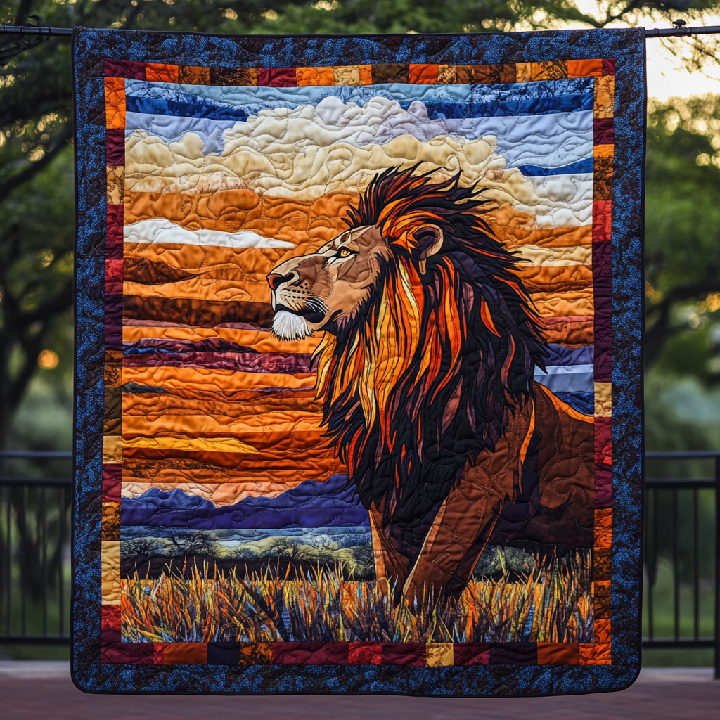 King of the Wild Quilted Blanket NCU0DK824