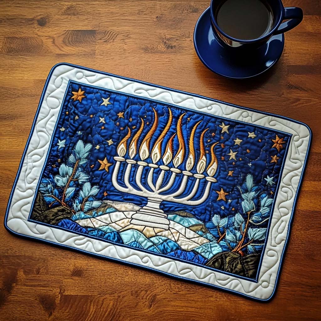 Light Of Faith Quilted Placemat NCU0NT1667