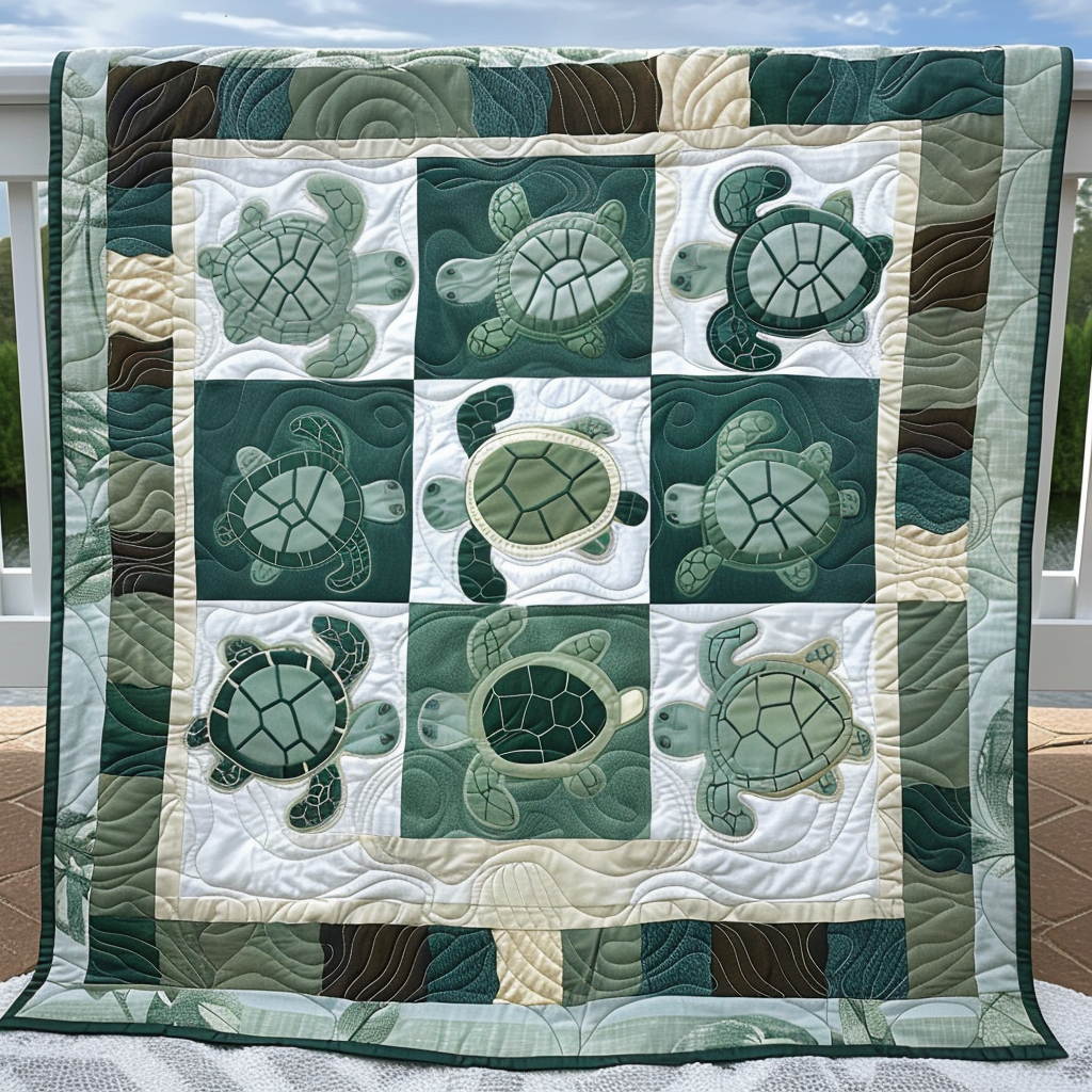 Marine Majesty Quilted Blanket NCU0NT124