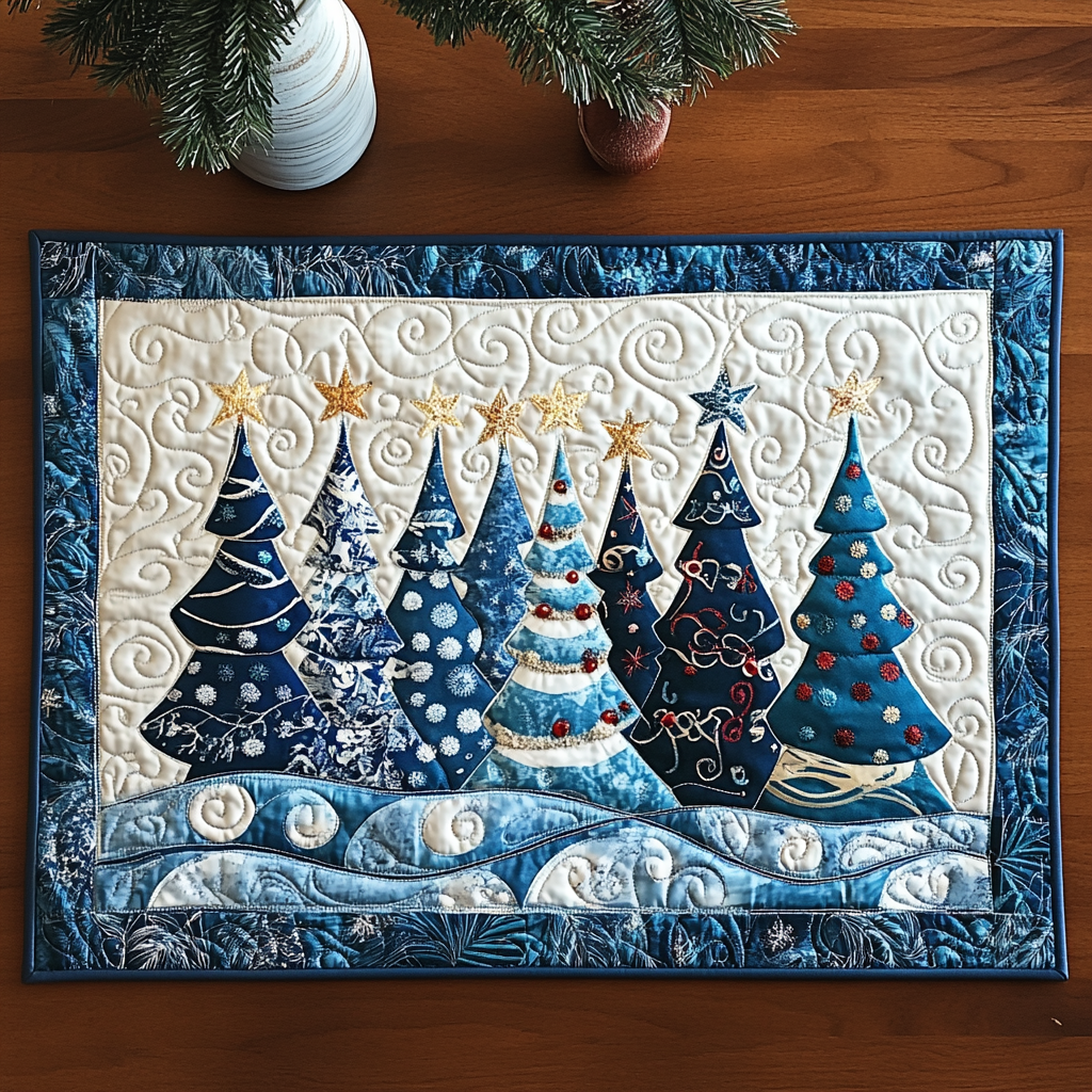 Merry Magic Quilted Placemat NCU0PT1789