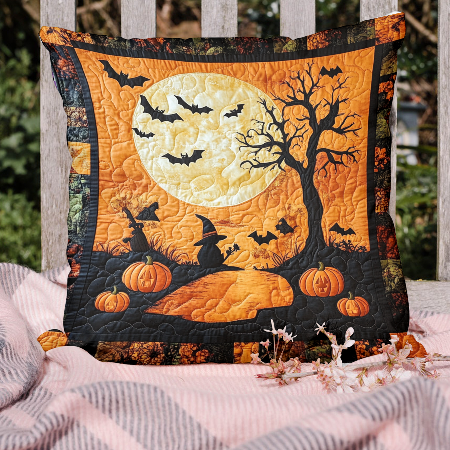 Moonlit Magic Quilted Pillow Case NCU0NT656