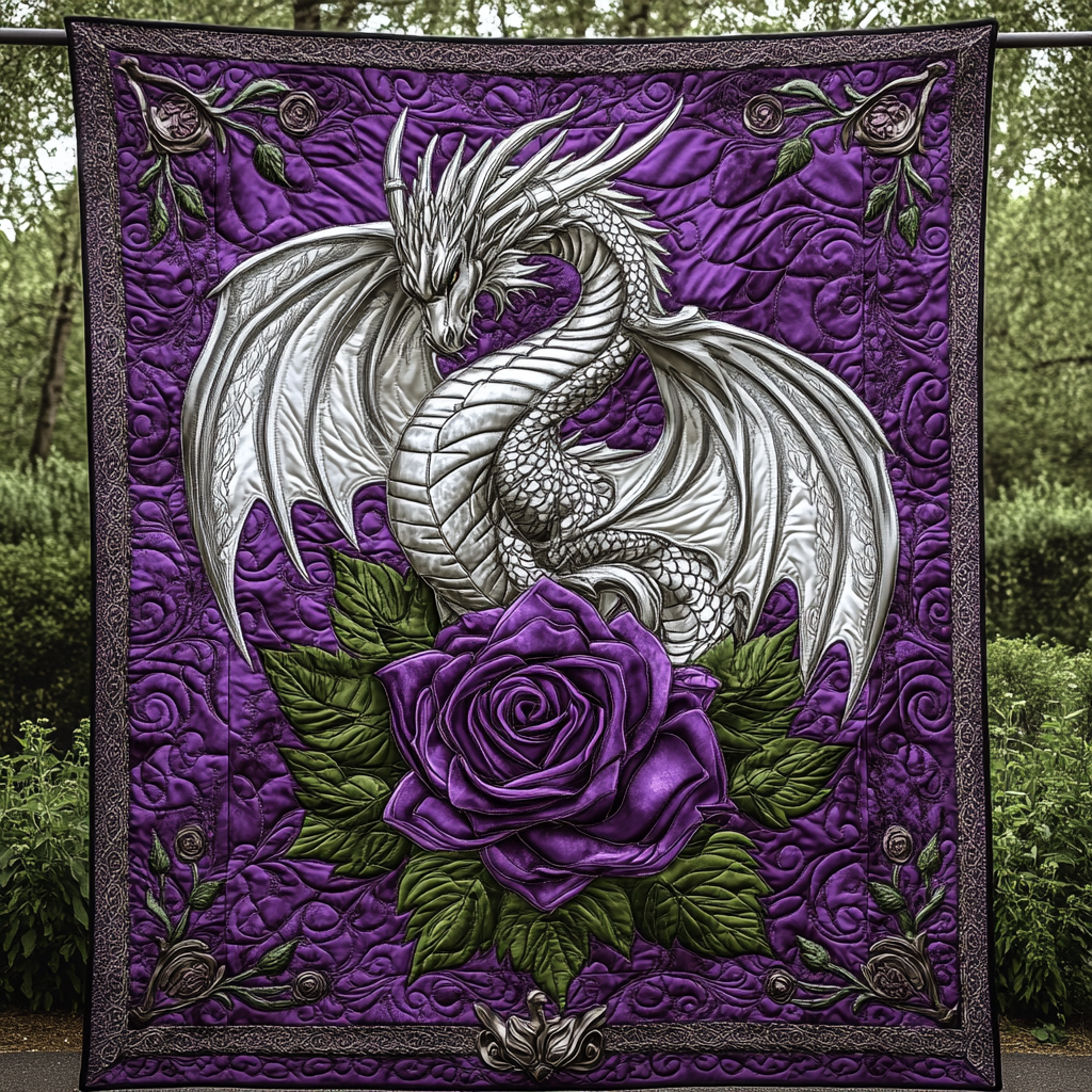 Dragon Quilted Blanket NCU0VT31