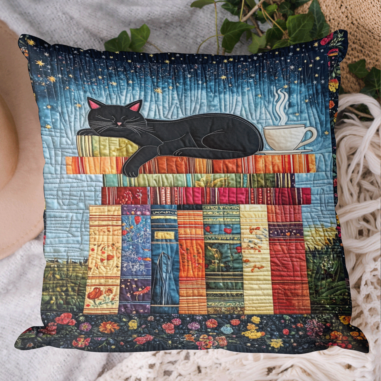 Cuddle Cat Dream Quilted Pillow Case NCU0TL1305