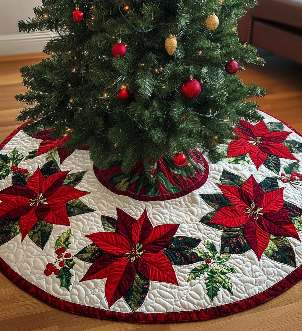 North Star Nook Quilted Christmas Tree Skirt NCU0PT1032