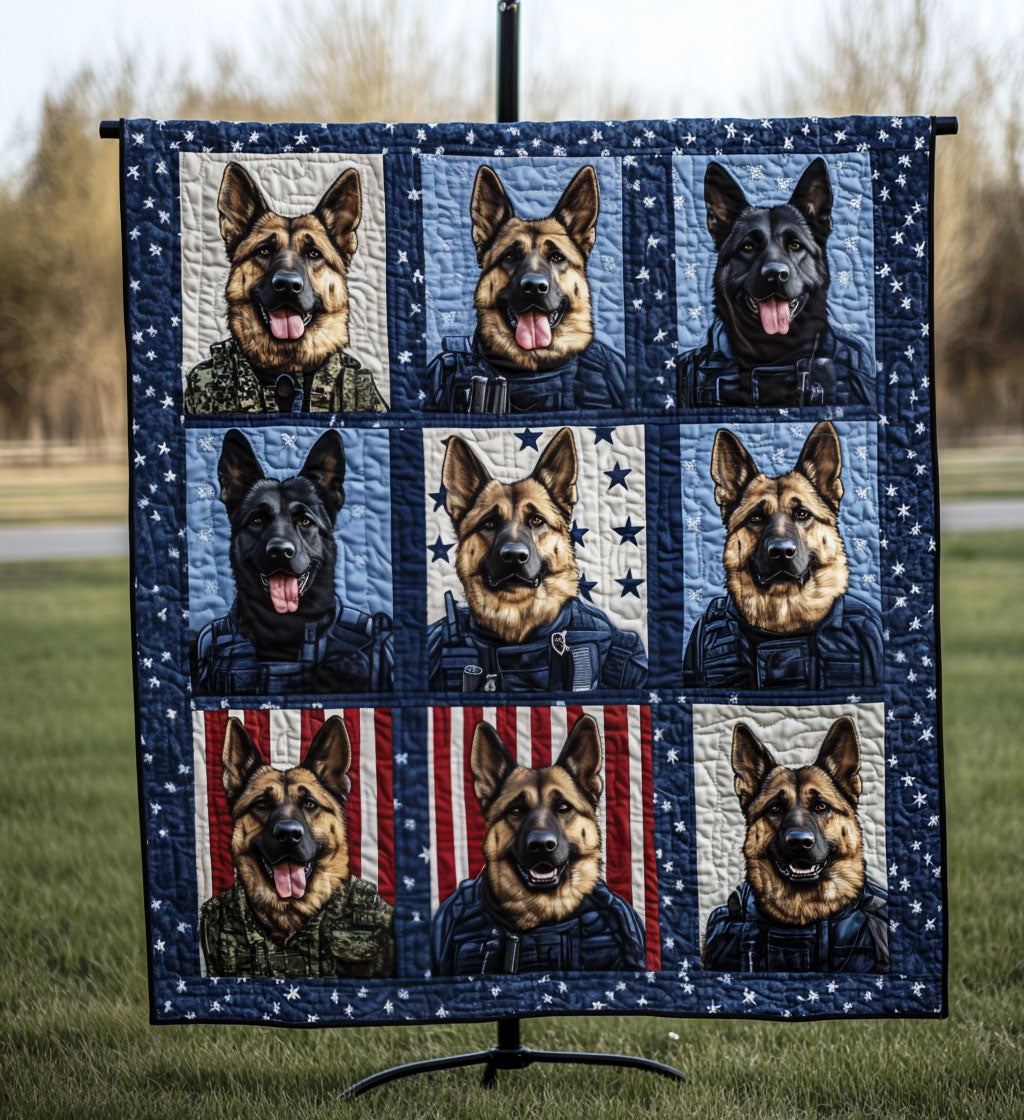 Patriot Shepherd Quilted Blanket NCU0PT686