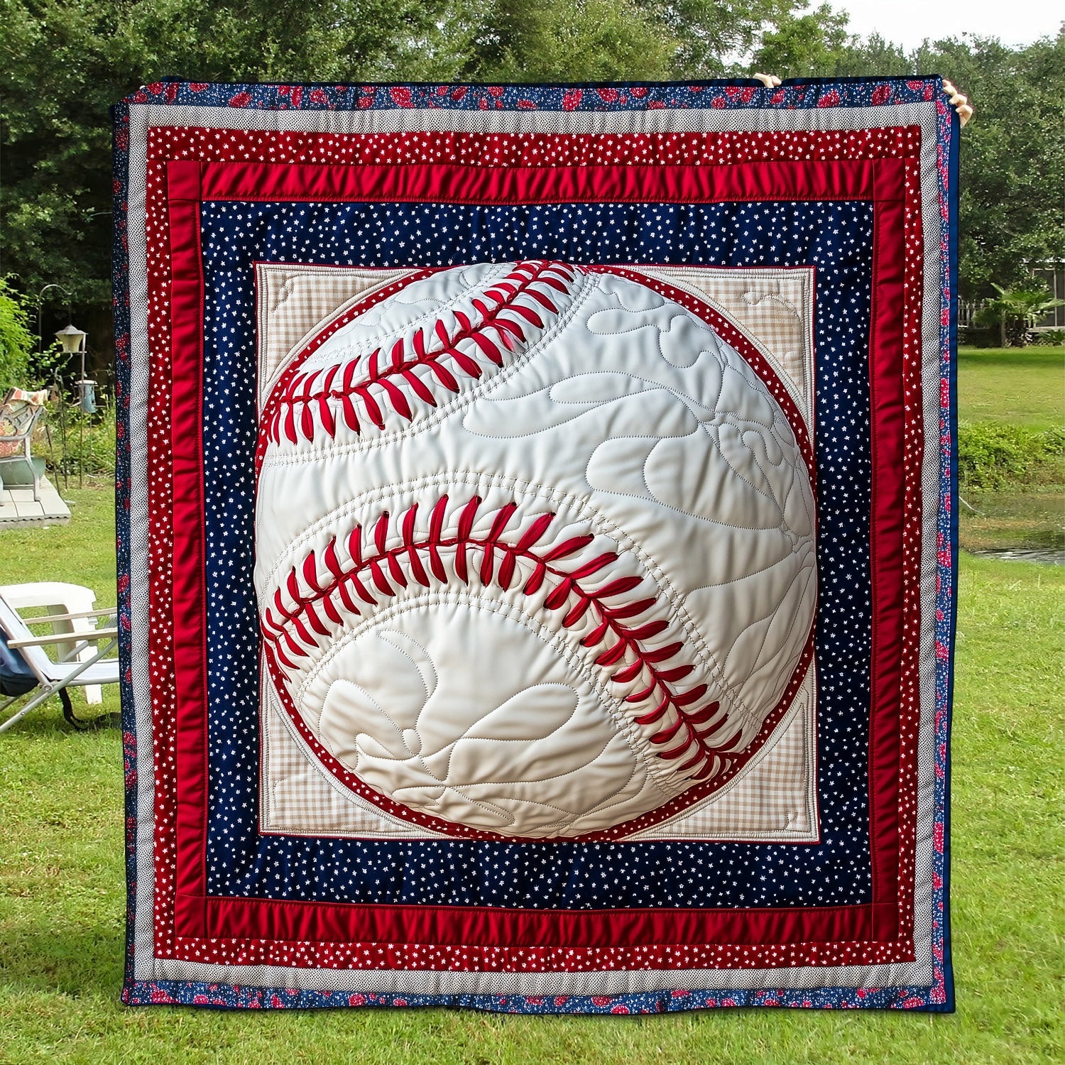 Power Pitch Quilted Blanket NCU0TH1471