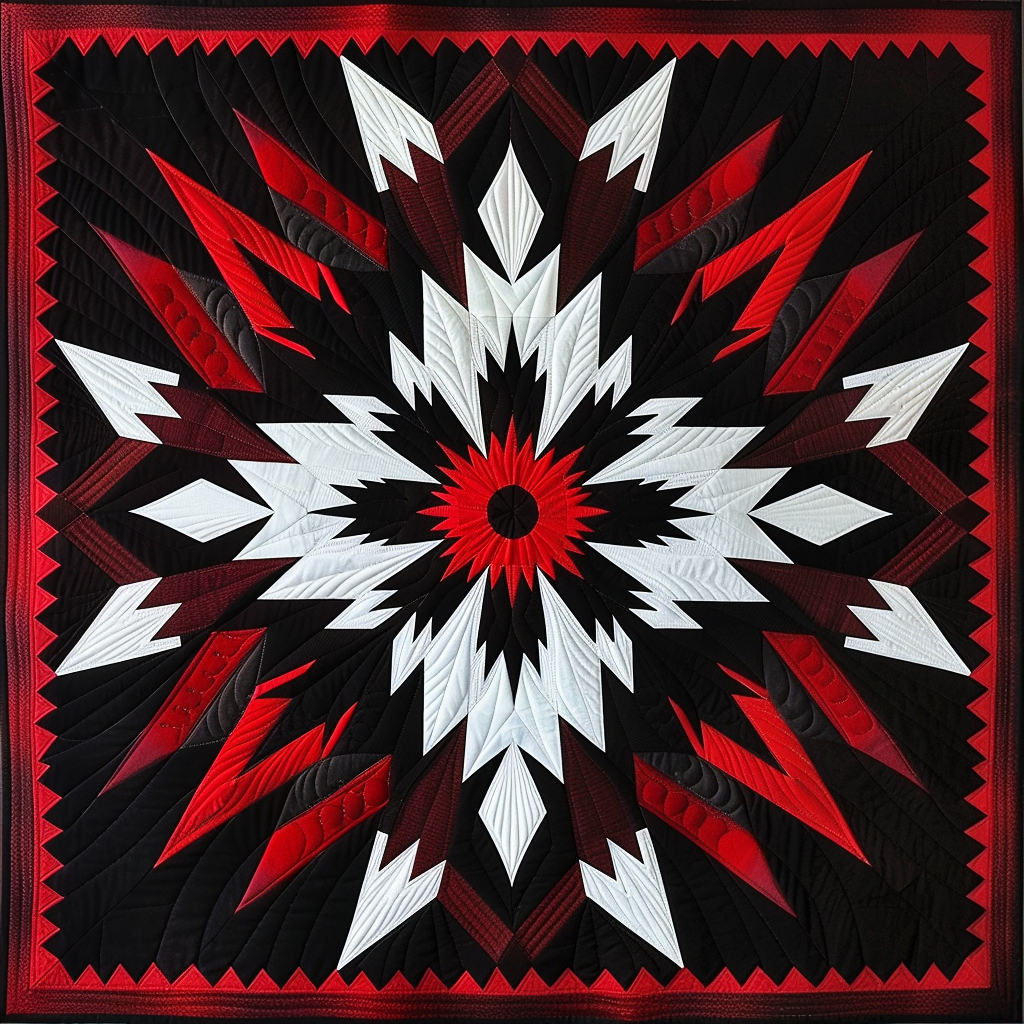 Red Sky Tradition Quilted Blanket NCU0TH697