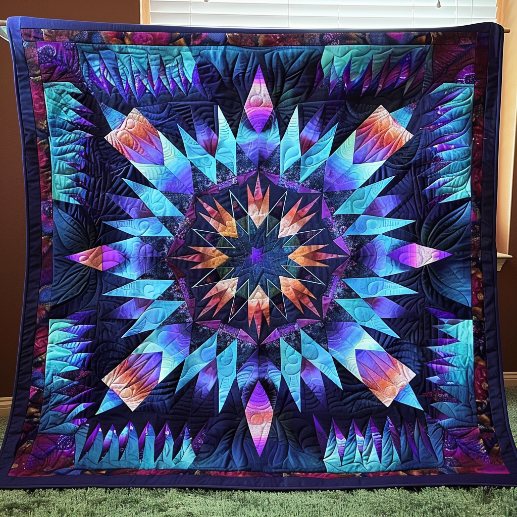 Sacred Sky Quilted Blanket NCU0TH690