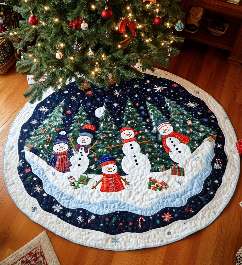 Silent Night Shade Quilted Round Mat NCU0PT1052