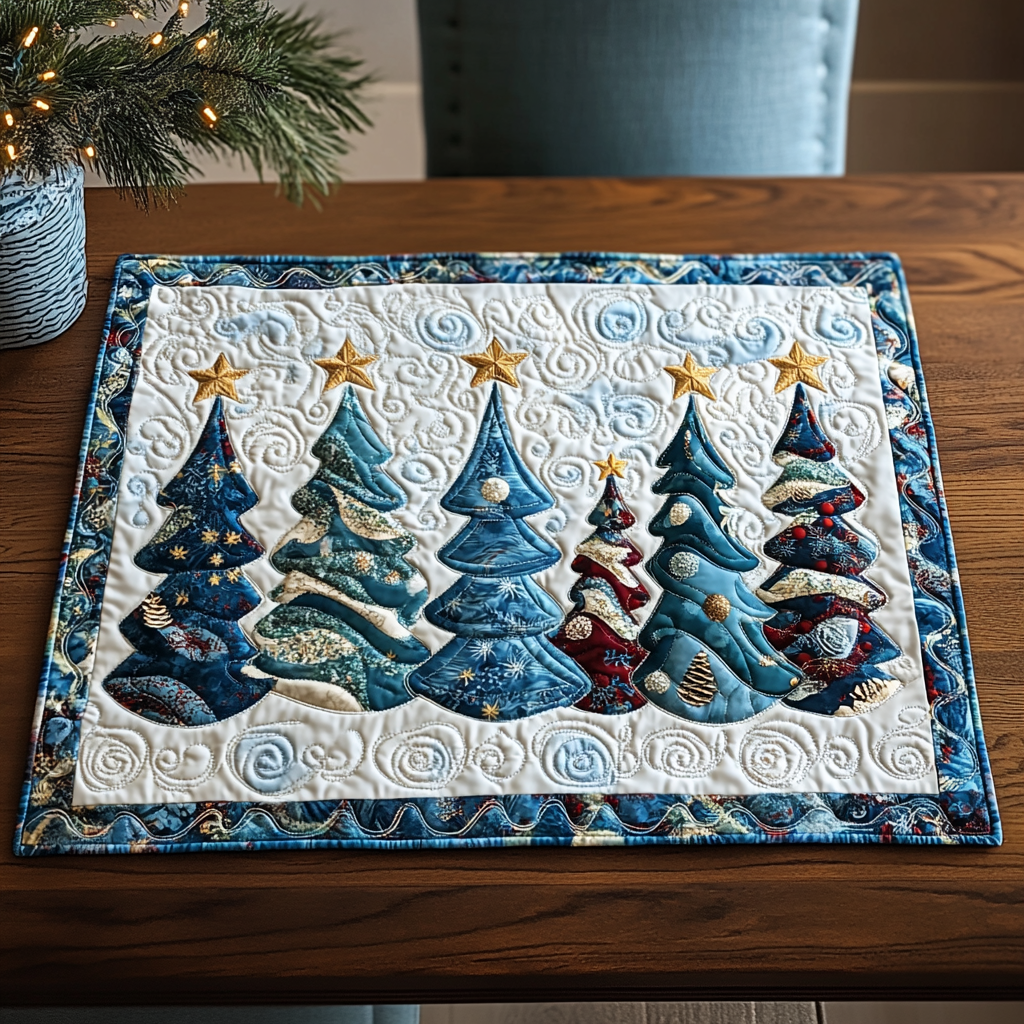 Sleigh Ride Comfort Quilted Placemat NCU0PT1791