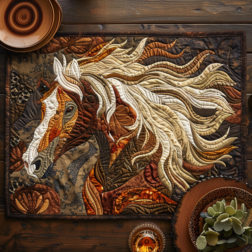 Spirit Of The Wild Quilted Placemat NCU0DV352