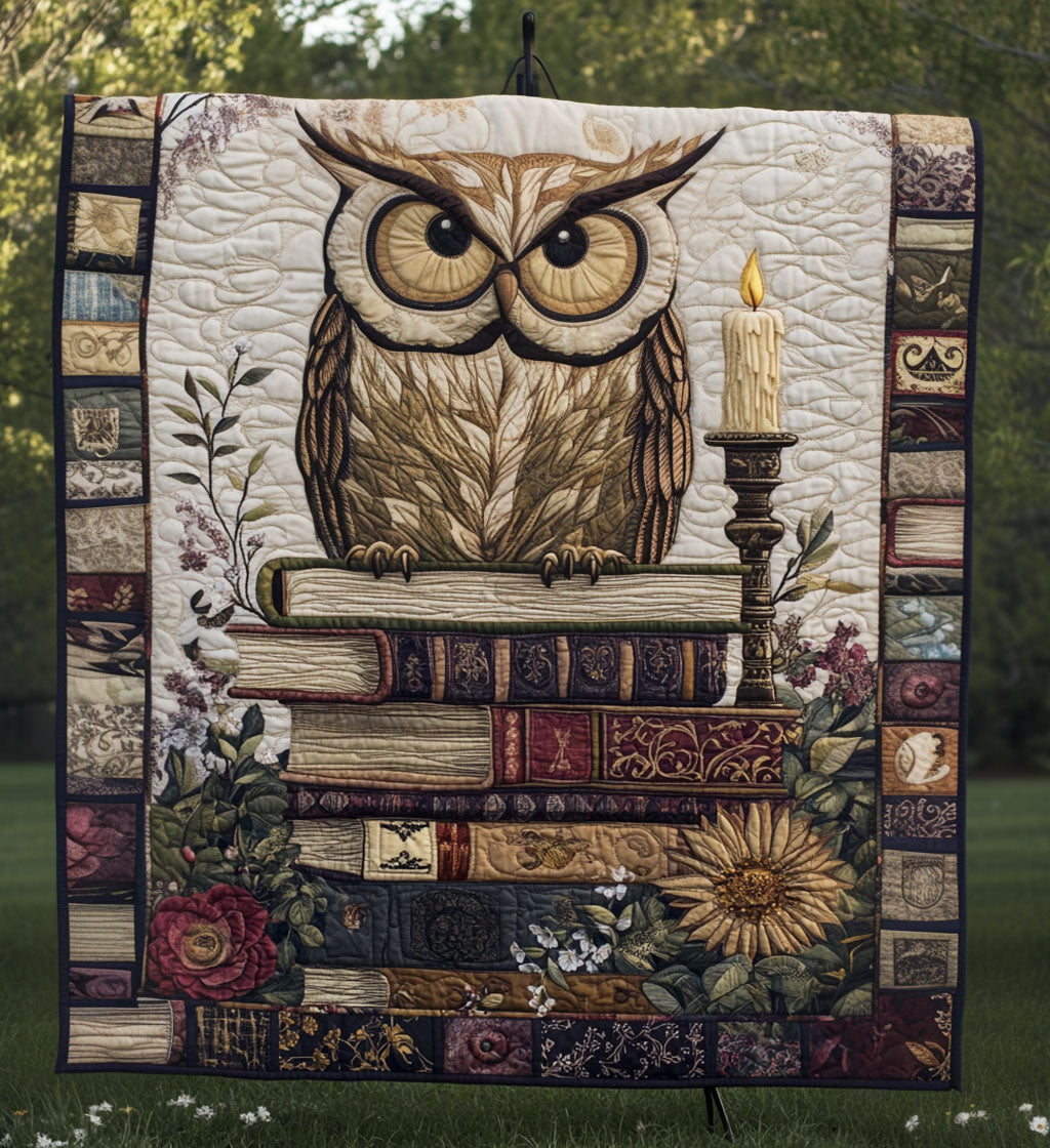 Stacked Wisdom Quilted Blanket NCU0PT712