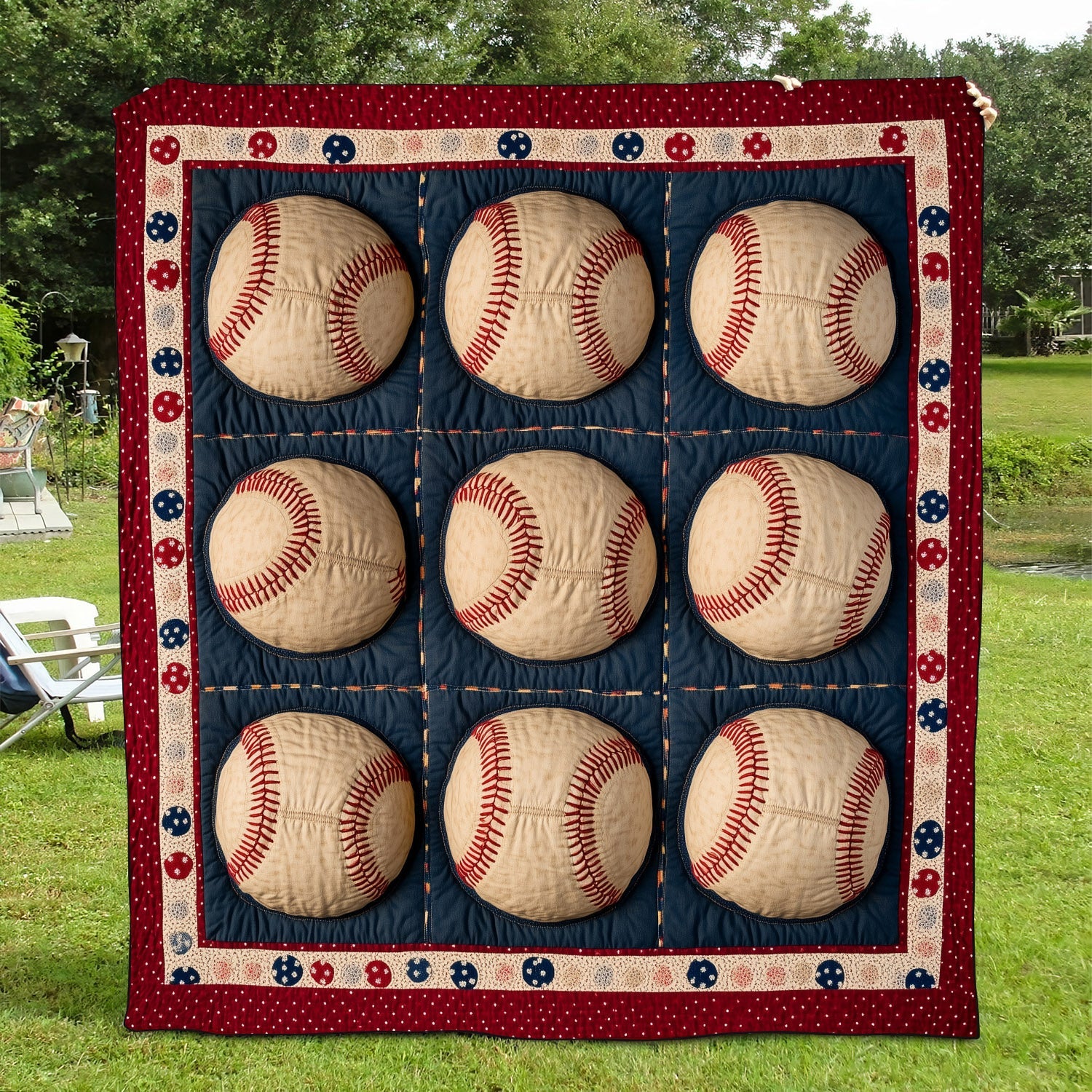 Strike Zone Quilted Blanket NCU0TH1463