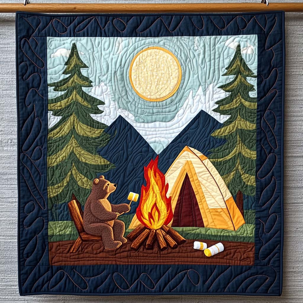 Sunset Camp Quilted Blanket NCU0NT284