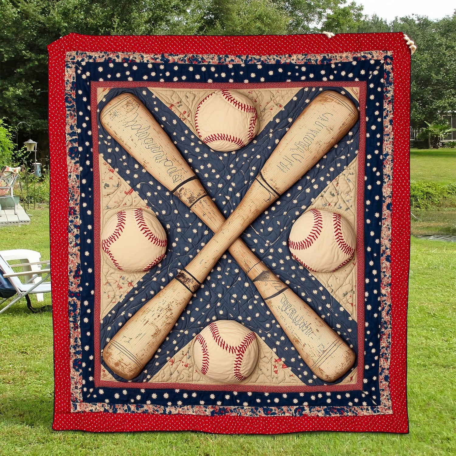 The Perfect Pitch Quilted Blanket NCU0TH1475