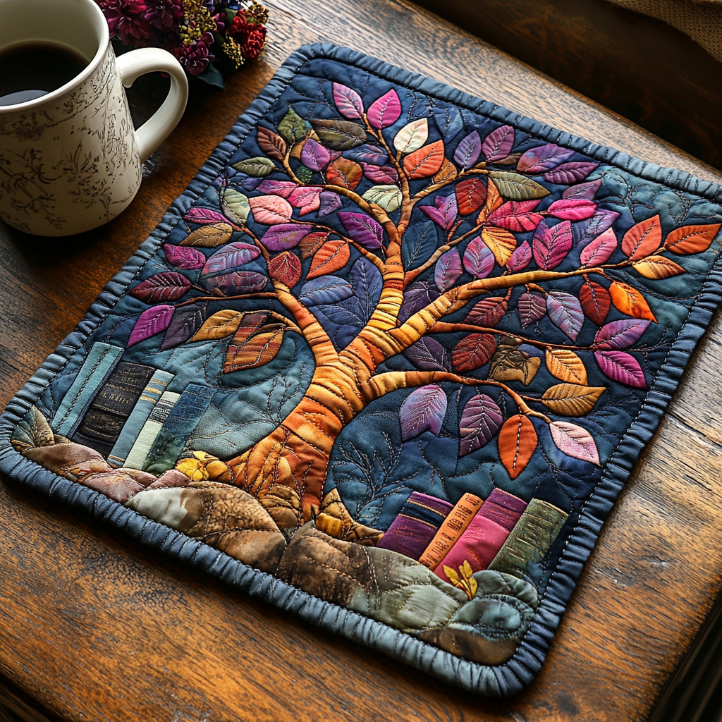 Tree Of Knowledge Quilted Placemat NCU0DV1238