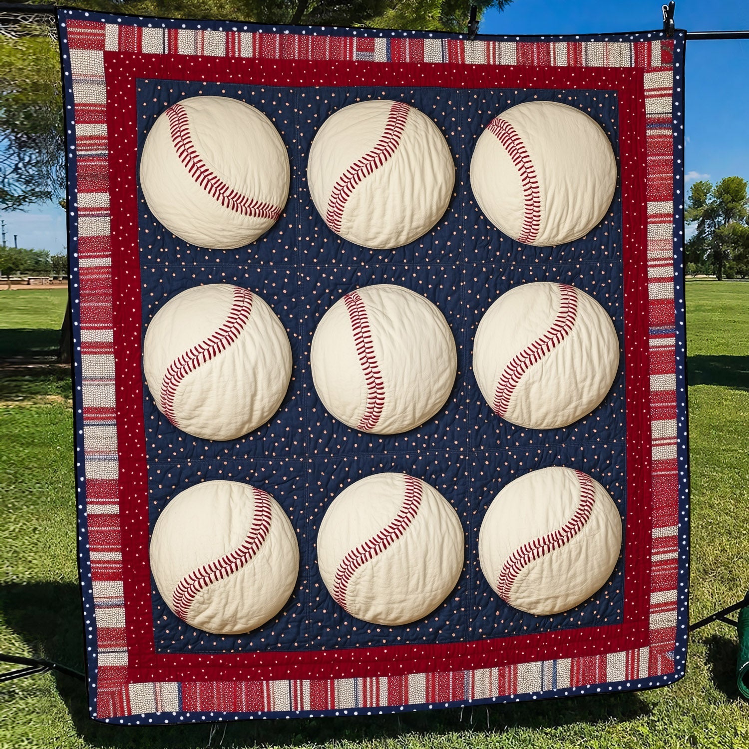 Triple Play Quilted Blanket NCU0TH1461