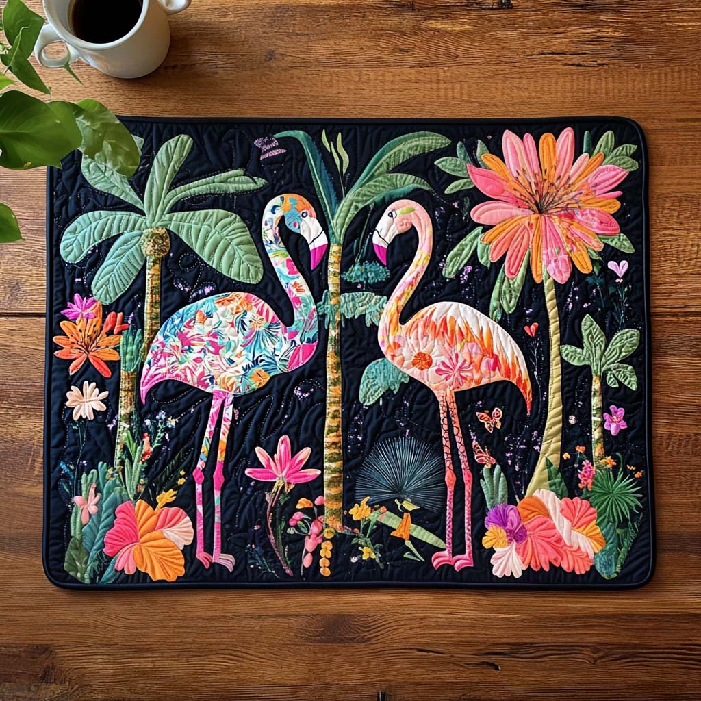 Tropical Duo Quilted Placemat NCU0NT802