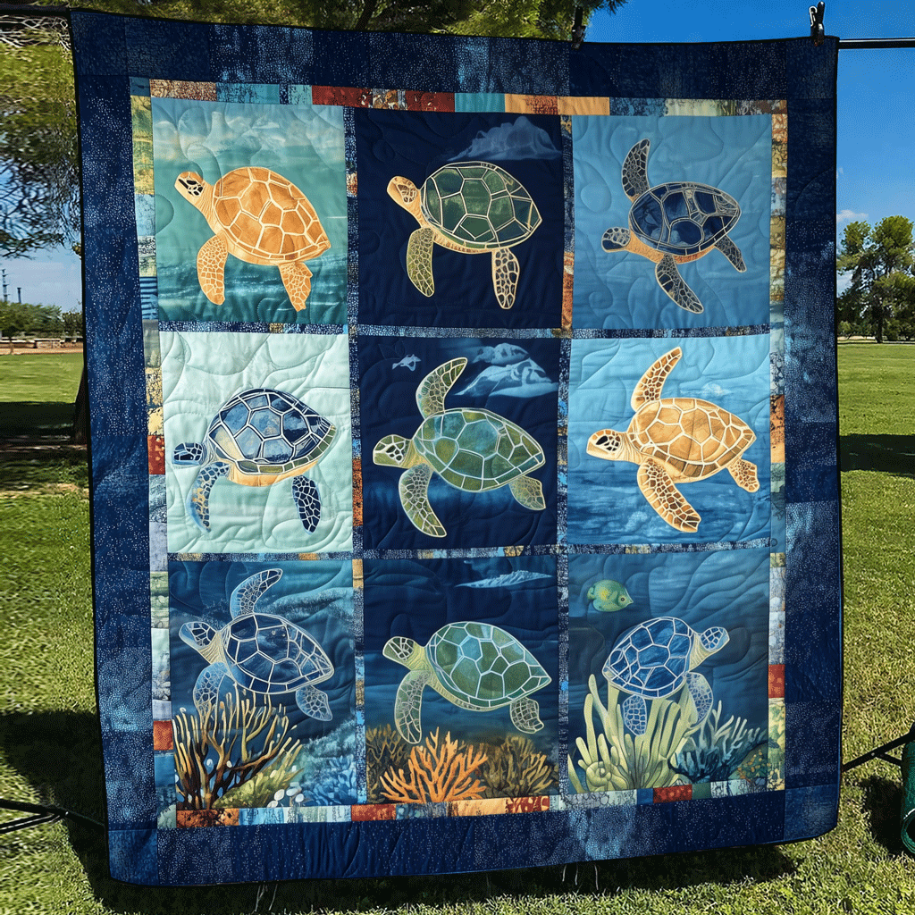 Underwater Utopia Quilted Blanket NCU0TL1038