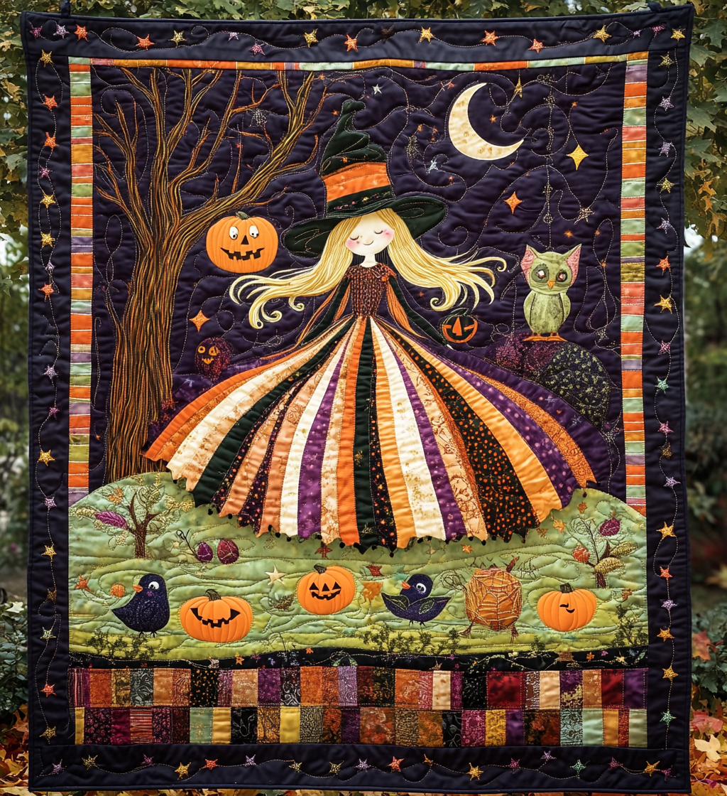 Wicked Whimsy Quilted Blanket NCU0VL651