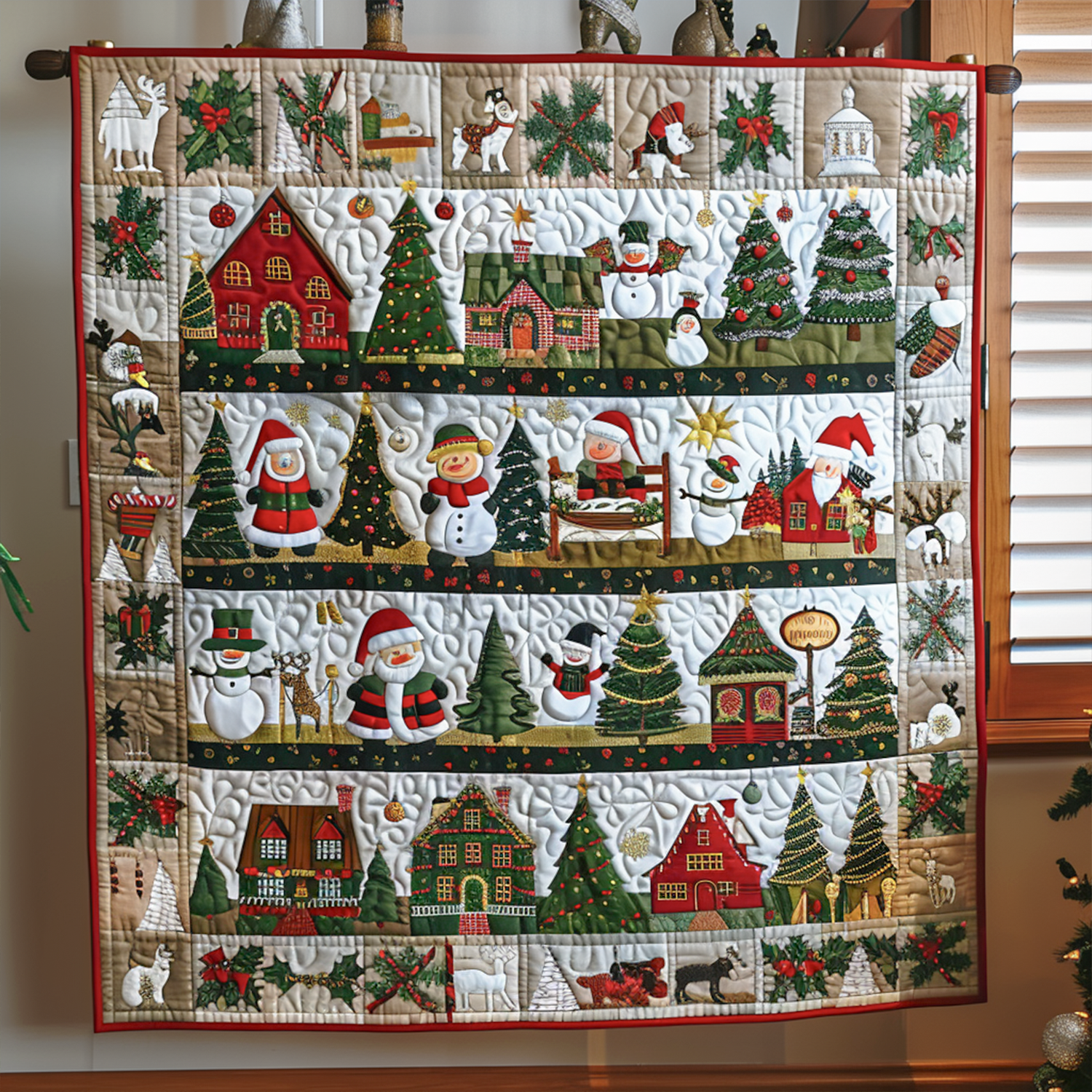 Winter Wonderland Quilted Blanket NCU0NT092