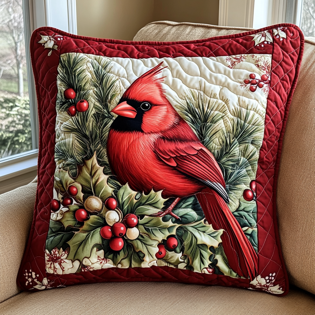 Winterberry Pillow Quilted Pillow NCU0VH070