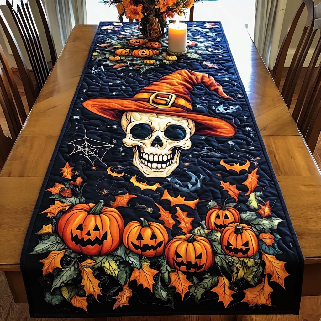 Halloween Quilted Table Runner NCU0VT33