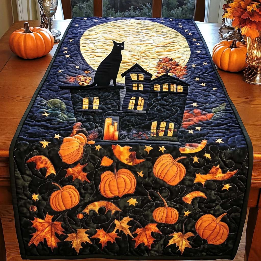 Witch Brew Quilted Table Runner NCU0NT713